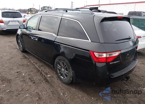 2012 Honda Odyssey Ex-L z USA, uszkodzony, nr VIN 5FNRL5H62CB141503